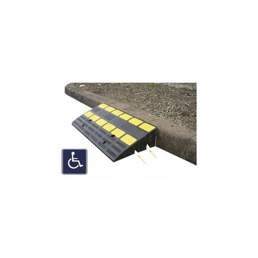 RAMPA DE CAUCHO RR150 - 600X360X150MM