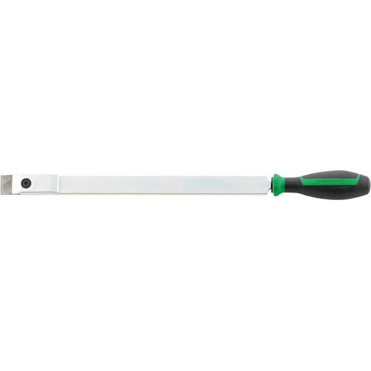 RASQUETA CON PLACA REVERSIBLE DE METAL DURO 12749-2K N