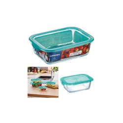 RECIPIENTE VIDRIO 12X8,5X5,4 CMS. 38CL.