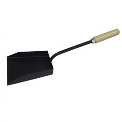 RECOGEDOR METALICO LARGO. MGO. MADERA.