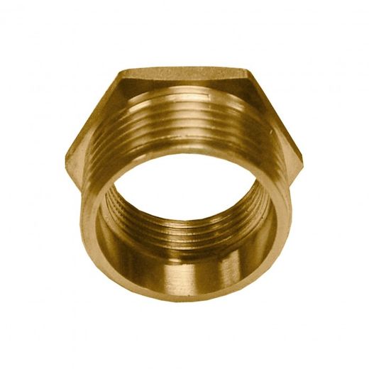 REDUCCION HEXAGONAL LATON 1 X3/4"