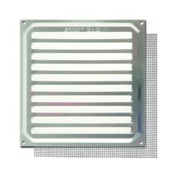 REJILLA 15X15CM CON MOSQUITERA ALUMINIO