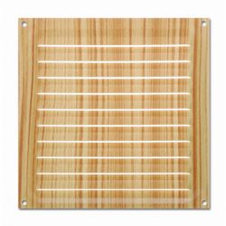 REJILLA 15X15CM MADERA PINO