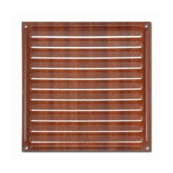 REJILLA 17X17 MADERA OSCURA C/D