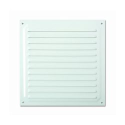 REJILLA 20X20CM ADHESIVA LACADO BLANCO
