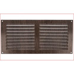 REJILLA 3-150X300 ALUMINIO WENGE (D)