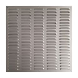 REJILLA VENT.ALUM.C/BORDE.1,2X50X50 PLAT