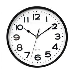 *RELOJ CLASICO 25.3CM COLOR BLANCO