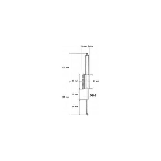 RELOJ COMPARADOR PROFE.80MM 0.01MM