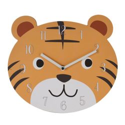 RELOJ PARED INFANTIL 26CM ANIMAL SURT.