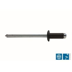 *REMACHE ALUMINIO NEGRO 4.8X14 BRALO (50U)