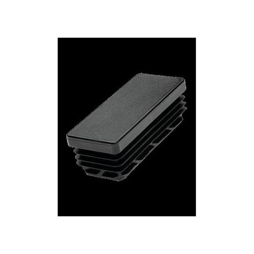 REMATE PVC COLOR NEGRO POSTE 60X40X1,5MM.