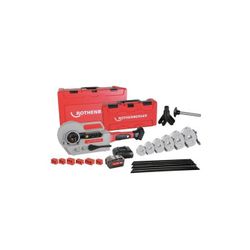ROBEND 4000 E CON EJE DE PATIN TRIPODE HORMAS Y PATINES 1/2"-5/8"-3/4"-7/8"-1.1/8" BATERIA LI-POWER 4.0AH 18V