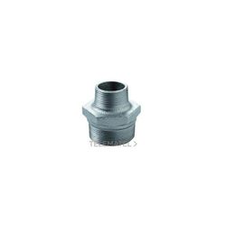 *ROSCA DOBLE REDUCIDA GALVANIZADO 1 1/2-1"