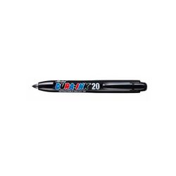 ROTULADOR RETRACTIL NEGRO DURA-INK 20