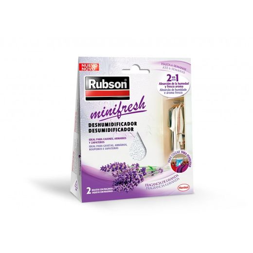 RUBSON MINIFRESH 2X50G LAVANDA TIRA (2X6)