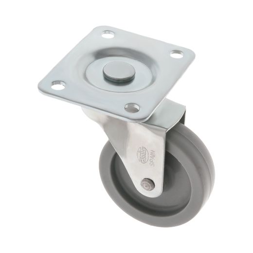 Amig 6716 | rueda con pletina 2500 | ø40 mm | nylon | gris