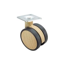 RUEDA GIRATORIA 10DKM50 MADERA HAYA