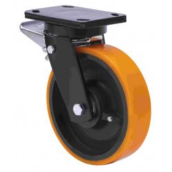 RUEDA GIRATORIA 10HLBFD150-HUB150 FRENO