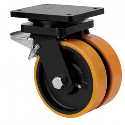 RUEDA GIRATORIA 10HLGFD250-HUB250 FRENO