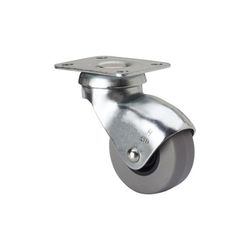 RUEDA GIRATORIA 10HSR30-PGI30 GOMA GRIS