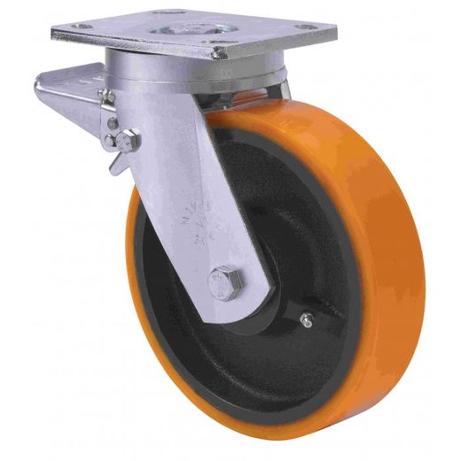 RUEDA GIRATORIA 10SLRFD150-HUB FRE.DOBLE