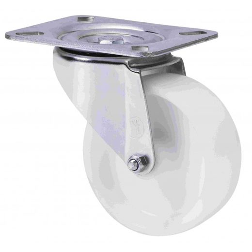 RUEDA GIRATORIA 10TVC125-TNB NYLON BOLAS
