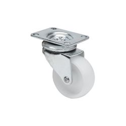 RUEDA GIRATORIA 10ZR40-BP PLAST.BLANCO