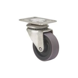 RUEDA GIRATORIA 10ZR60CP-PGA60 GOMA GRIS