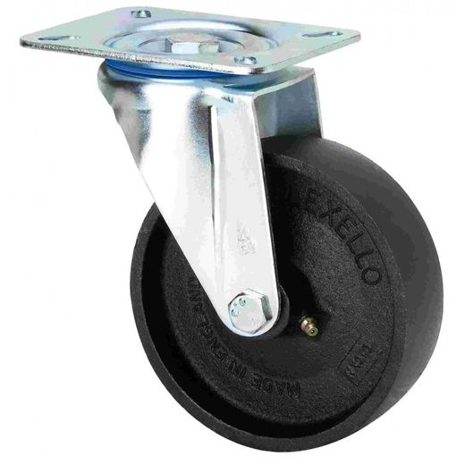 RUEDA GIRATORIA 10ZV100-TA100 ACERO