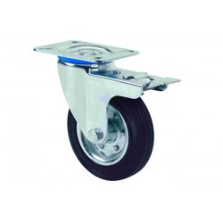 RUEDA GIRATORIA 10ZVFD100-BSR FRENO DOB.