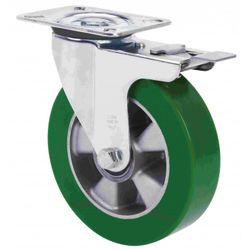 RUEDA GIRATORIA 10ZVRFD200-AUG 4mm VERDE