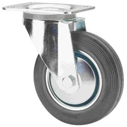 RUEDA GIRATORIA 120-200-1 CP GOMA ROD.