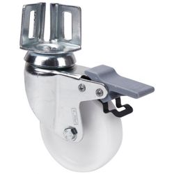 RUEDA GIRATORIA 16BHFD80-SL80 PP GRIS