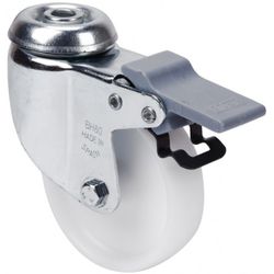 RUEDA GIRATORIA 20BHFD80-SL80 PP BLANCO