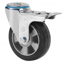 RUEDA GIRATORIA 20ZVFD100-DEB GOMA ELAST