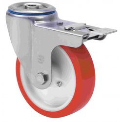 RUEDA GIRATORIA 20ZVIFD150-PO150 INOX FRENO