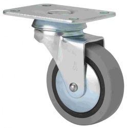RUEDA GIRATORIA 601-030-1 GOMA GRIS