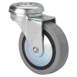 RUEDA GIRATORIA 601-030-4 GOMA GRIS