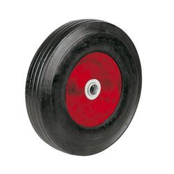 RUEDA MACIZA CON RODAMIENTOS 260X60MM