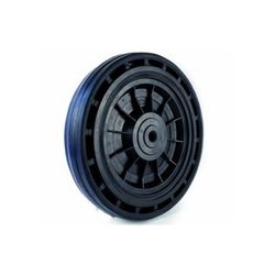 RUEDA MACIZA NEGRA 85 D.380 MM