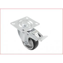 RUEDA PLET/FREN 2523-125 GOMA NEGR (S)