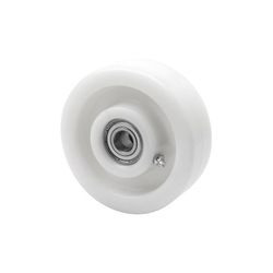 *RUEDA SUELTA FT60-9,7-32 NYLON BLANCO