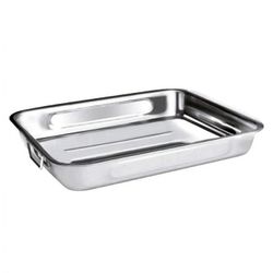 RUSTIDERA INOX CON ASAS 40 CMS.