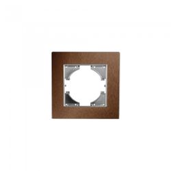 S-EMPOT.ALUMINIO MARRON MARCO 1ELEMENTO