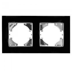 S-EMPOT.CRISTAL NEGRO MARCO 2ELEM.HORI