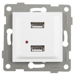 S-EMPOT.ONLEX BLANCA DOBLE USB