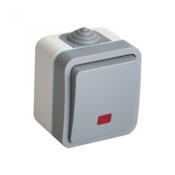 S-SUPERFICIE LUXE IP54 PULSAD.CAMP.LUMINOSO