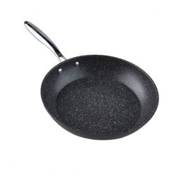 SARTEN ALUMINO FORJADO PIEDRA M/INOX. 18 CM.