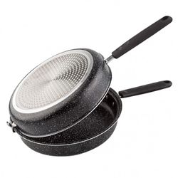 SARTEN DOBLE TORTILLA INDUCCION 26 CM.